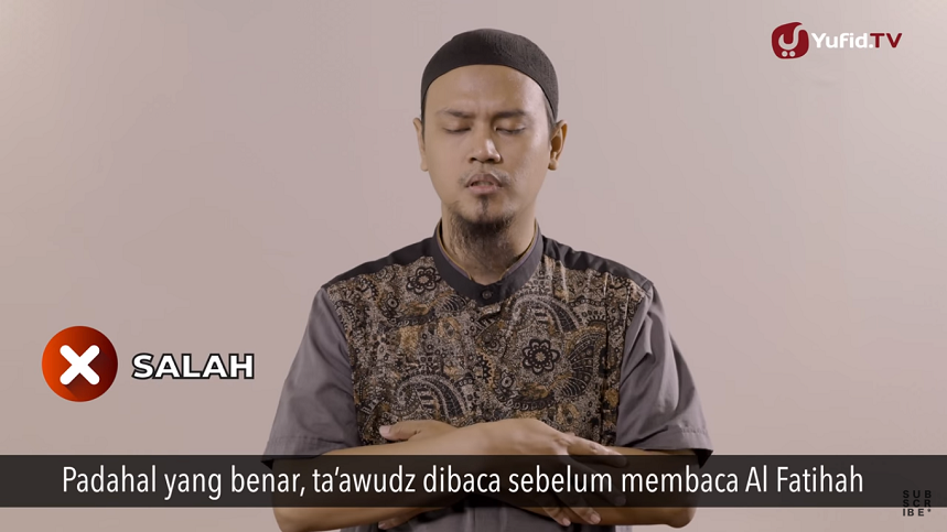 Tata Cara membaca Ta'awudz dan Basmalah dalam Shalat